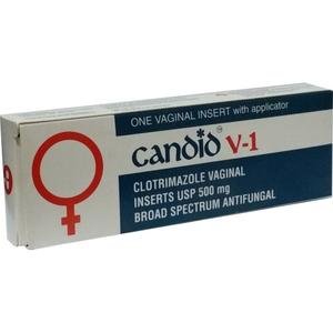 Candid (Clomitrimazole) V-1 Vaginal Pessary 1`s