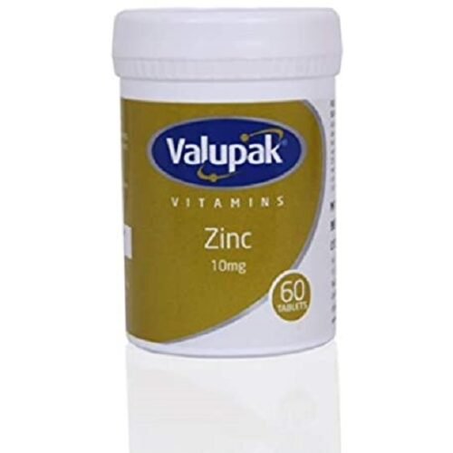 Valupak Vitamin  Zinc 10mg Tablets 60`s