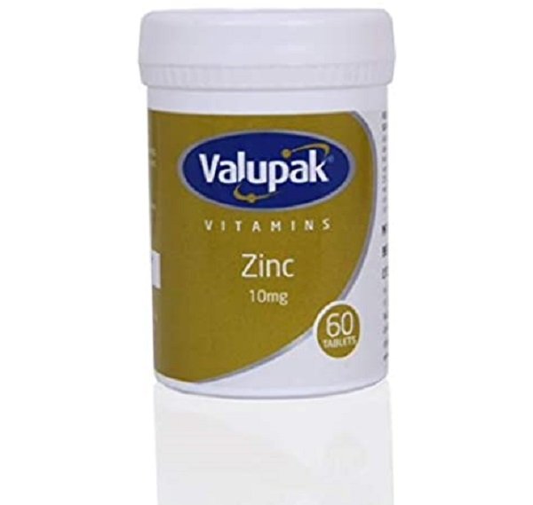 Valupak Vitamin Zinc 10mg Tablets 60`s