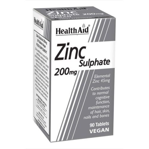 Zinc Sulphate 200mg (ZN 45mg) Tablets 90`s