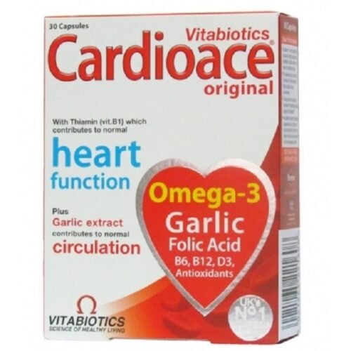 Cardioace (Vitabiotics) Heart Support Tablets 30`S