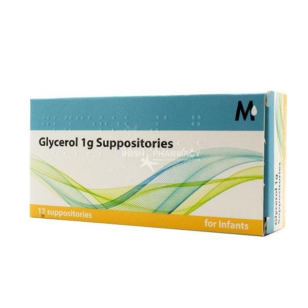 Glycerin Infant 1g Suppositories 12's
