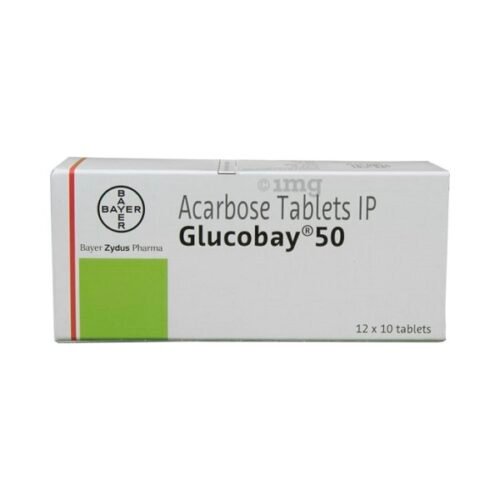 Glucobay (Acarbose) 50mg Tablets 120`S