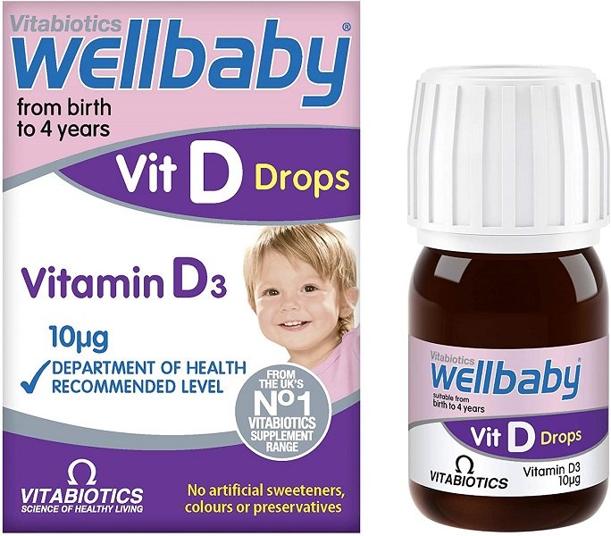 Wellbaby Vitamin D Drops 30ML