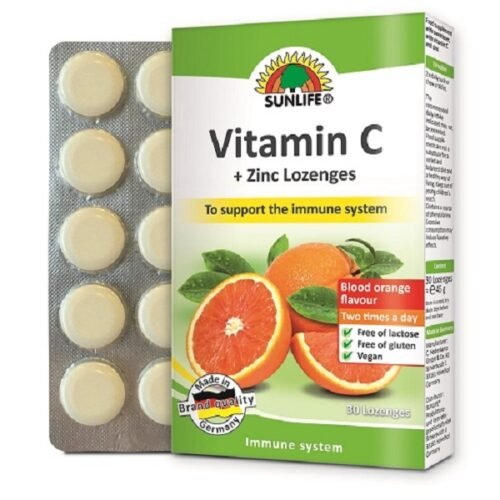 Sunlife Vitamin C 160MG + Zinc 10MG 30’S