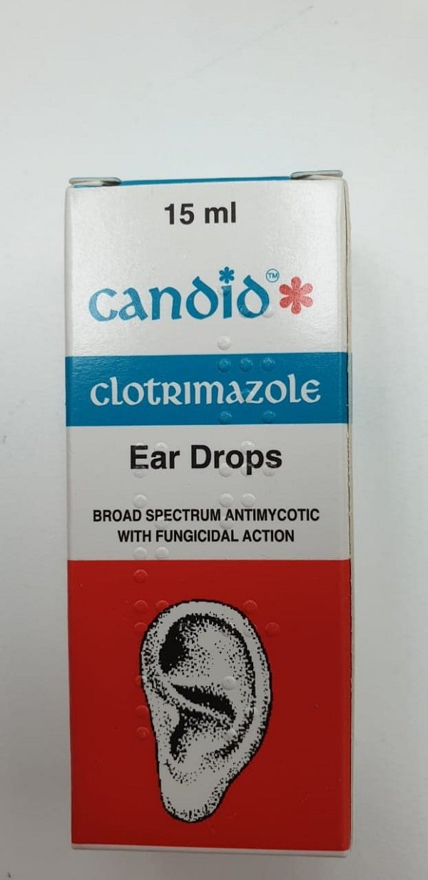 Candid (Clotrimazole) Ear Drops 15ML