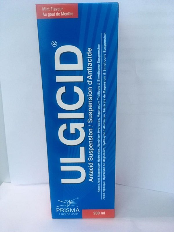 Ulgicid Mint 200ML Suspension 1`S