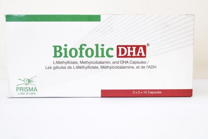 Biofolic DHA Capsules 100`S - Pharmacy Direct Kenya