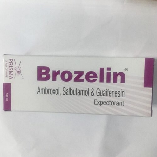 Brozelin Expectorant Cough Syrup 100ML Syrup 1`S