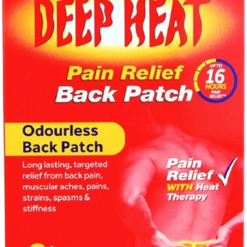 Deep Heat Pain Relief Back Patch 2`S