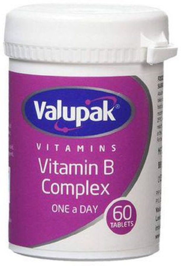 Valupak Vit B Complex Tablets 60`S