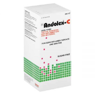 Andolex-C Oral Rinse 200ML - Pharmacy Direct Kenya