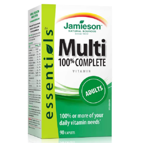 Jamieson Multi 100% Complete Adults Caplets 90`S