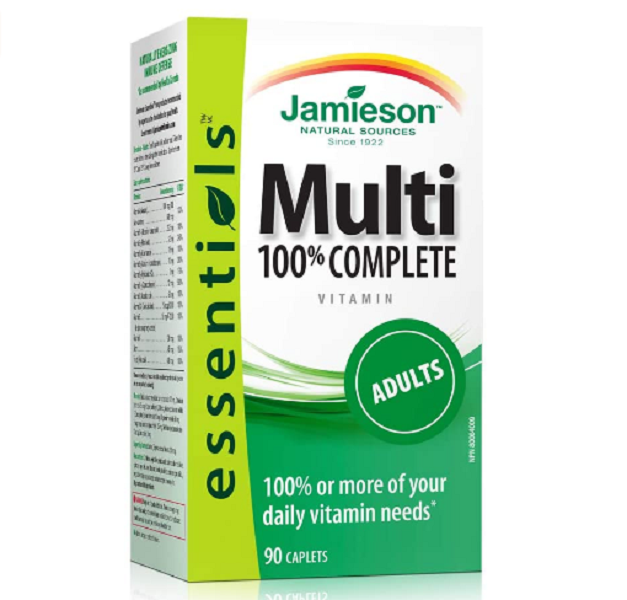 Jamieson Multi 100% Complete Adults Caplets 90`S
