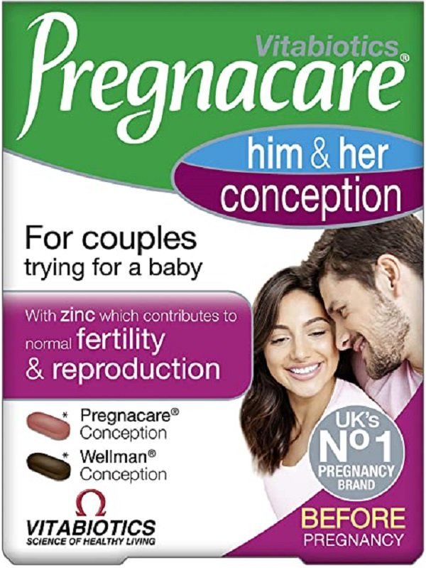 Pregnacare His & Hers Conception Tablets 60`S