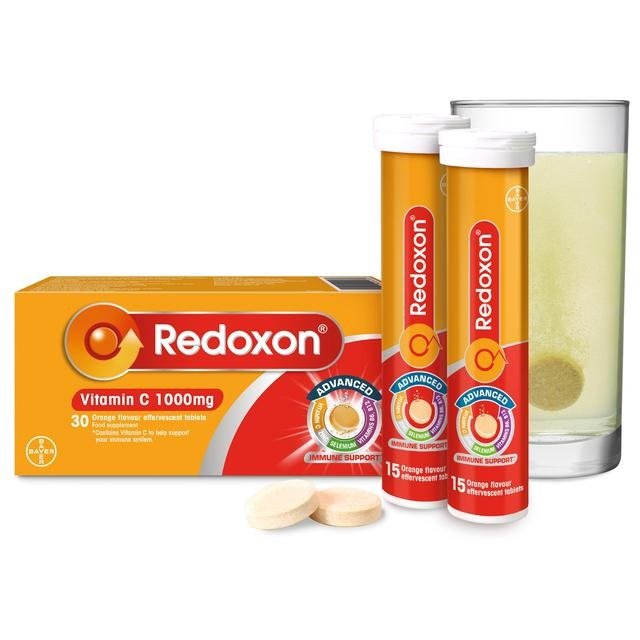 Redoxon Vitamin C 1000MG Orange Tablets 30`S