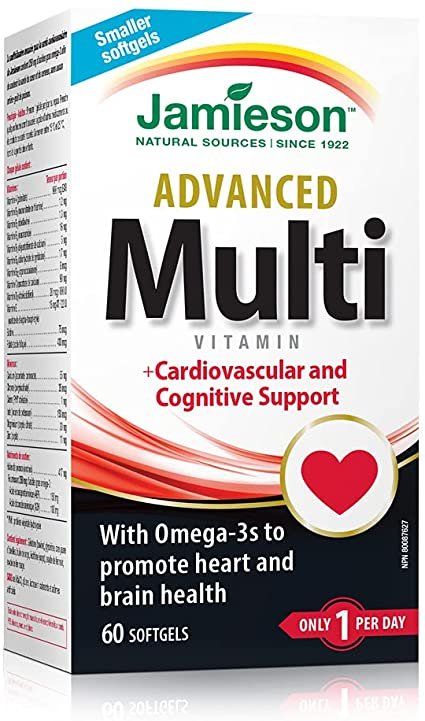 Jamieson Advanced Multi + Omega Softgels 60`s