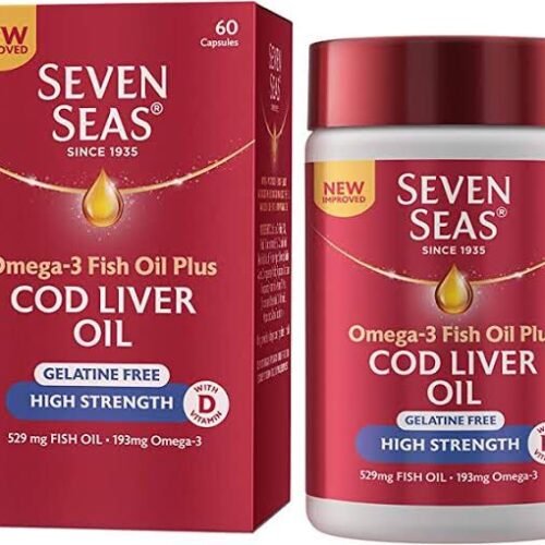 Seven Seas CLO H/S Gelatine Free Tablets 60`S