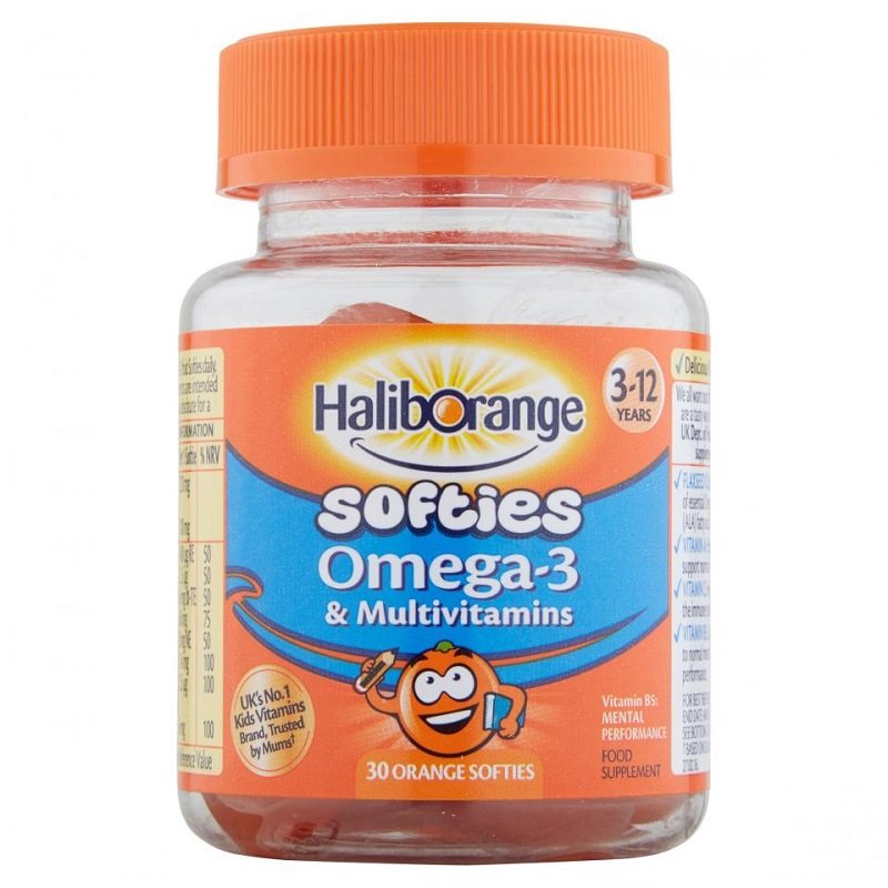 Haliborange Multivits & Omega 3 Softies 30`S
