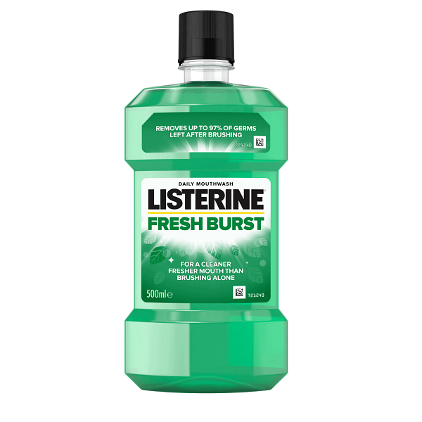 Listerine Antiseptic M/Wash Fresh Burst 500ML