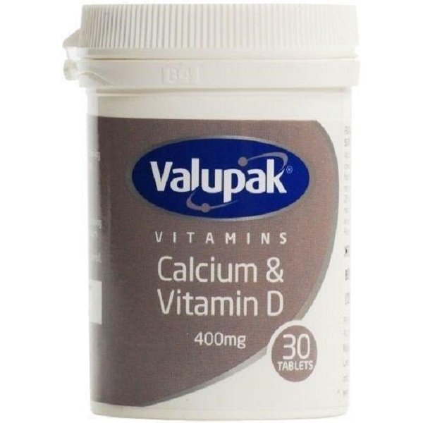 Valupak Calcium With Vitamin D Tablets 30`S