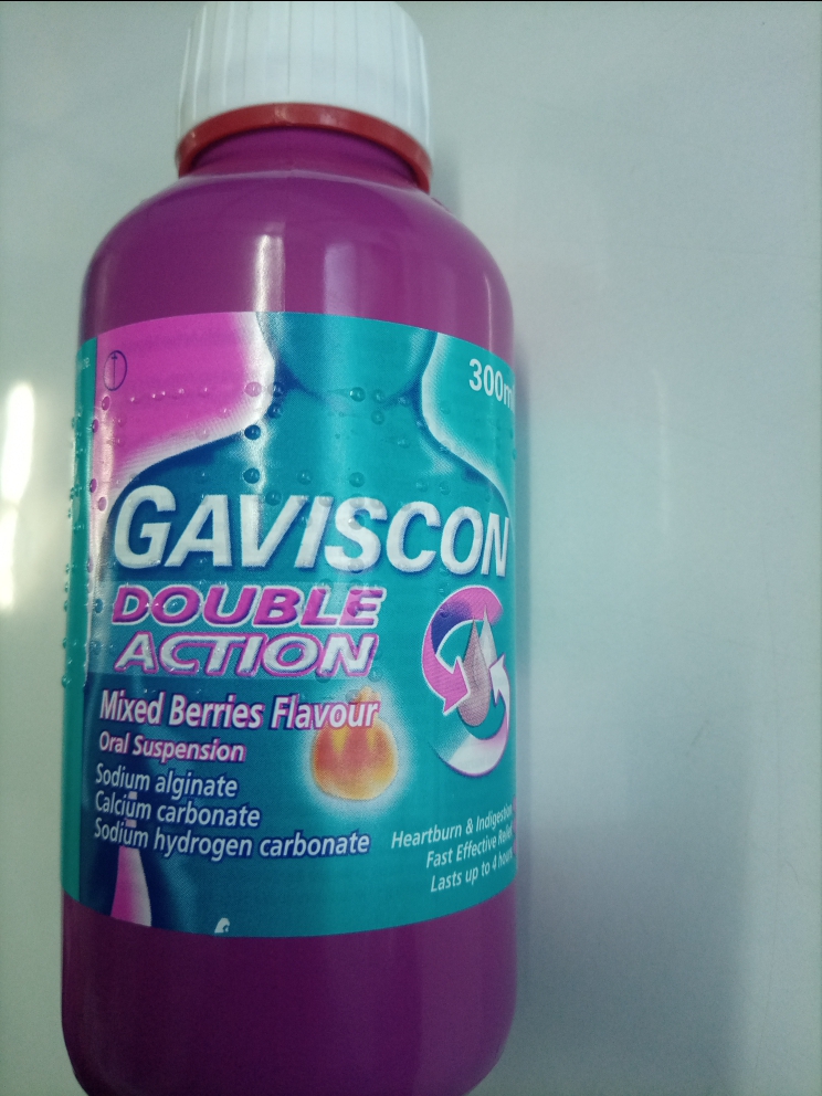 GAVISCON-DOUBLE-ACTION MIXED BERRIES LIQUID 300ML