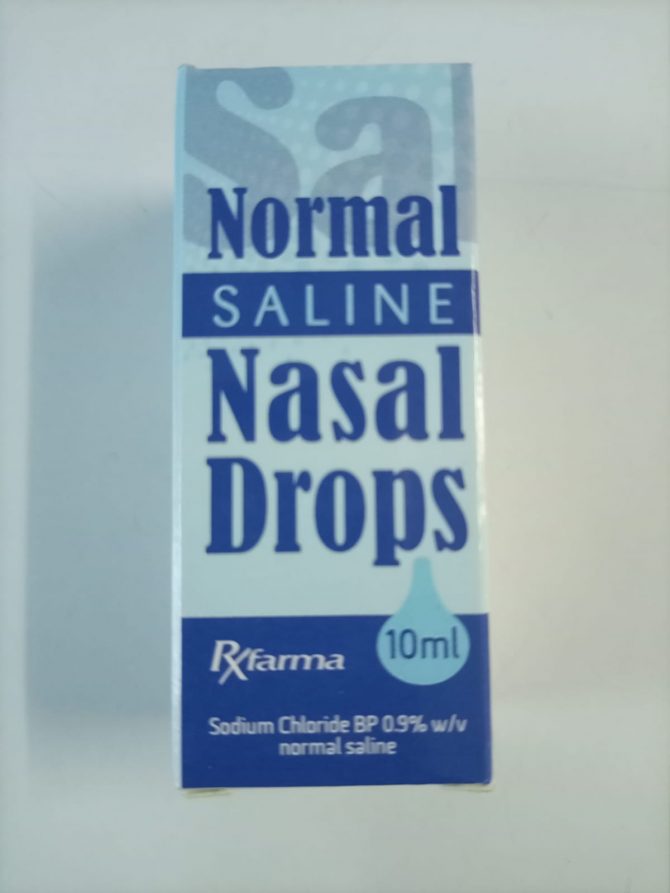 Normal Saline Drops 10ml - Pharmacy Direct Kenya