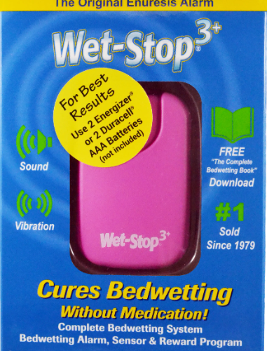Wet-Stop 3 Bed Wetting Alarm (Pink).