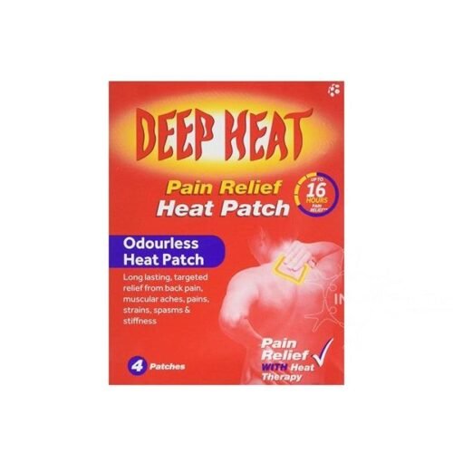 Deep Heat Pain Relief Heat Patch 4`S