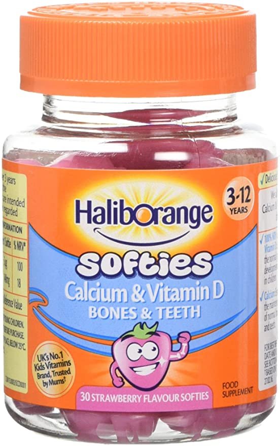 Haliborange Calcium & Vit D Softies 30`s