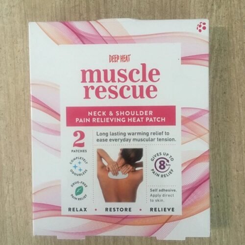 Deep Heat Muscle Rescue Patch 2`s