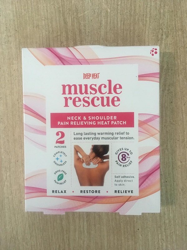 Deep Heat Muscle Rescue Patch 2`s