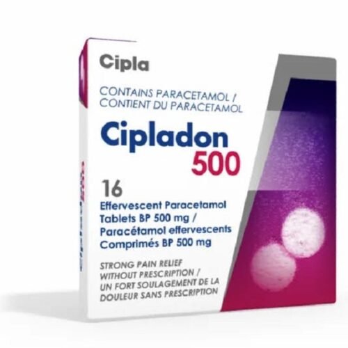 Cipladon (Paracetamol) 500MG Tablets 16`S
