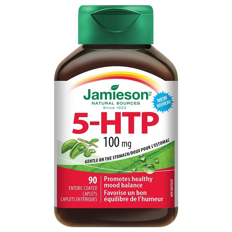 Jamieson 5-HTP 100mg Caplets 90`S