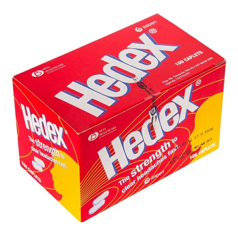 Hedex Caplets 100's