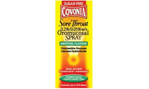 Covonia Throat Spray Menthol 30ml