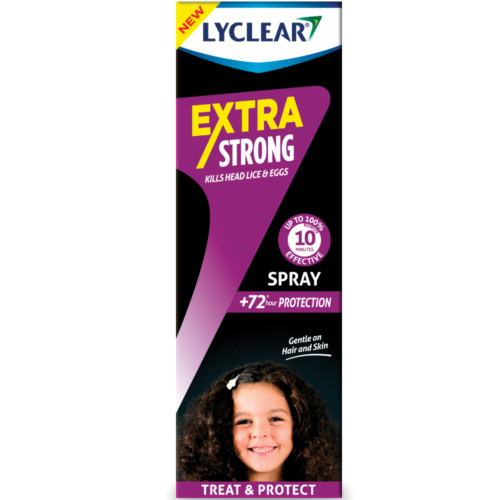 Lyclear Extra Strong Spray + Comb 100ml