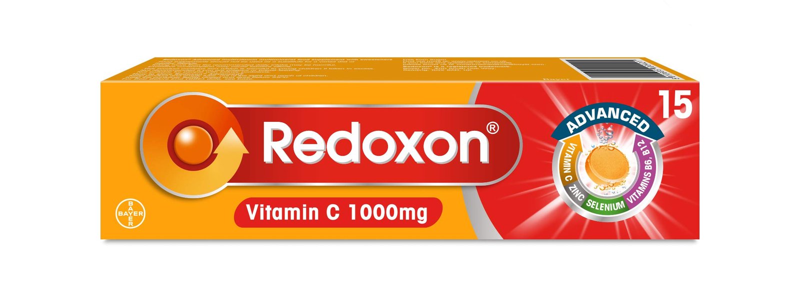 Redoxon Advanced Immune Sopport Tablets 15`S ( Vitamin C 1000mg)