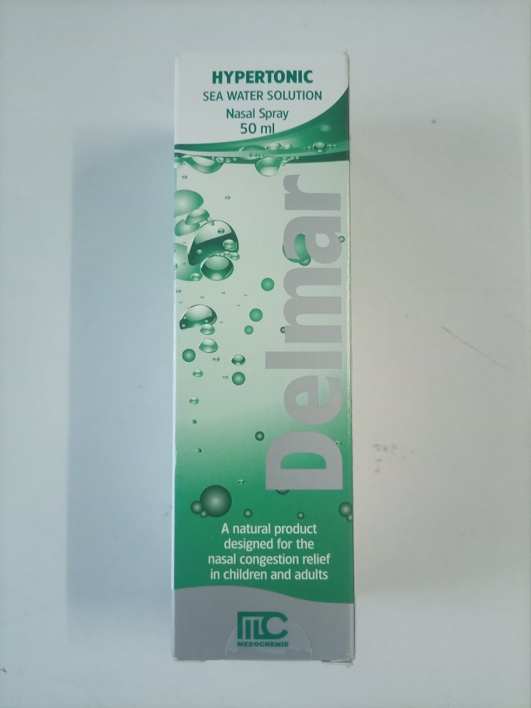 Delmar Hypertonic Nasal Spray 50ml