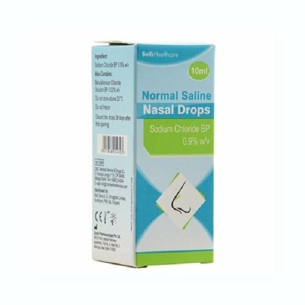 Saline 0.9% Nose Drops 10ML