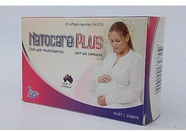 Natocare Plus (DHA With Multivitamins) Capsules 30`s