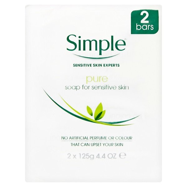 Simple Pure Soap Twin Pack For Sensitive Skin 125g - Pharmacy Direct Kenya