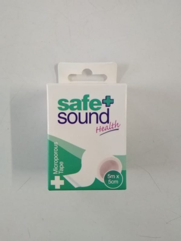 Safe & Sound Microporous Tape 5m X 5cm