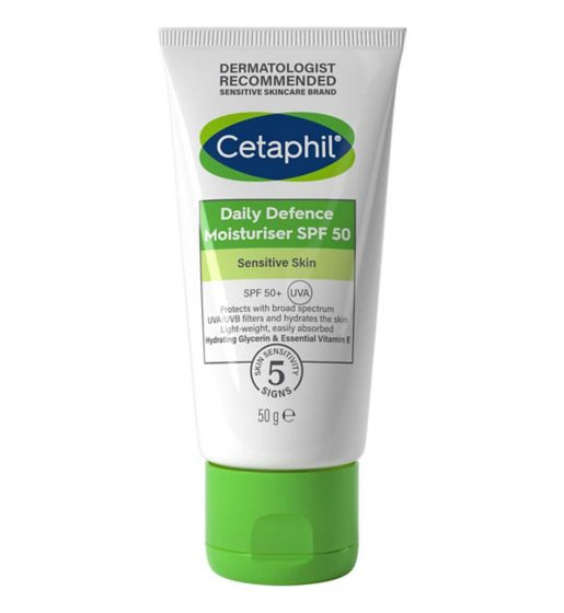 Cetaphil Daily Defence Moist SPF 50+ 50g
