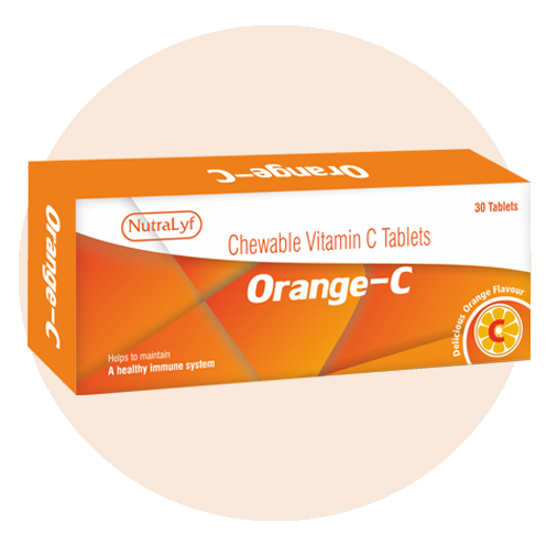 Orange-C Chewable Tablets 30`s