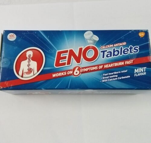 Eno Calcium Antacid Tablets 100`s
