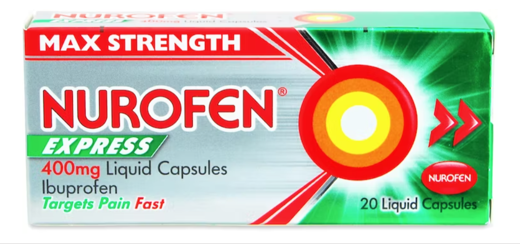 Nurofen Express 400mg Liquicaps 20`s