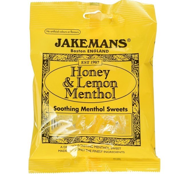 JakeMans Honey & Lemon Cough Drops 100g