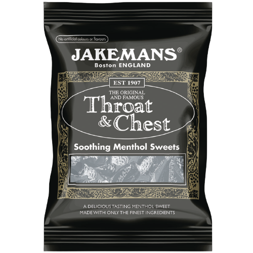 JakeMans Throat & Chest Cough Drops 100g