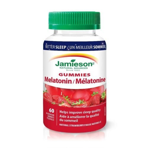 Jamieson Melatonin Gummies 2.5mg 60`S